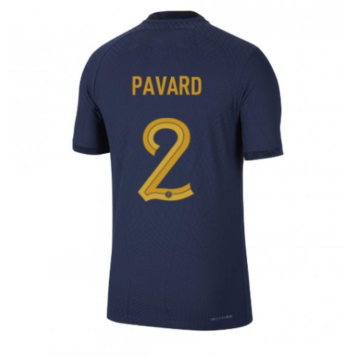 Fotballdrakt Herre Frankrike Benjamin Pavard #2 Hjemmedrakt VM 2022 Kortermet